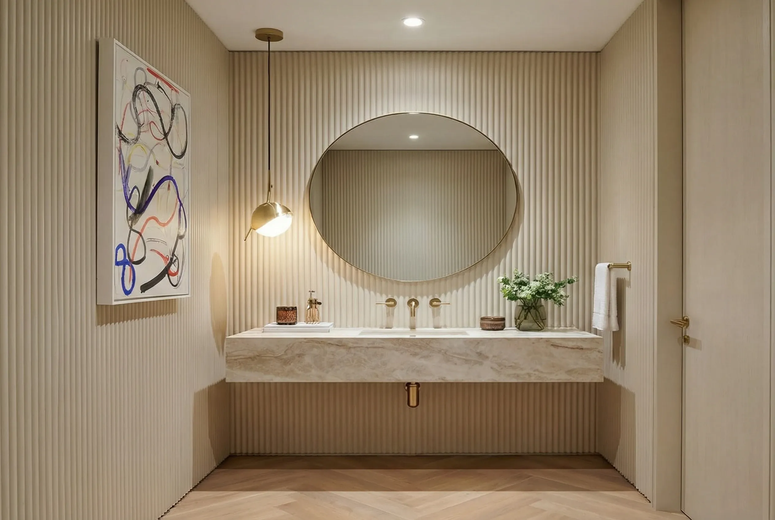 Branded residence living space